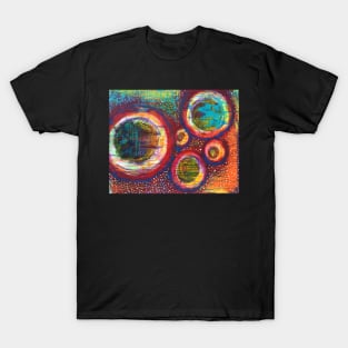 The Cosmic Key to Prosperity and Trust: Inner Power Painting T-Shirt